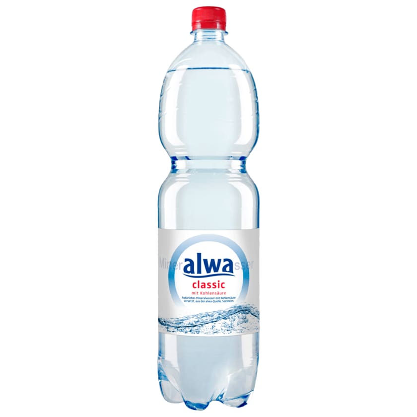 Alwa Classic mit Kohlensäure 1,5l